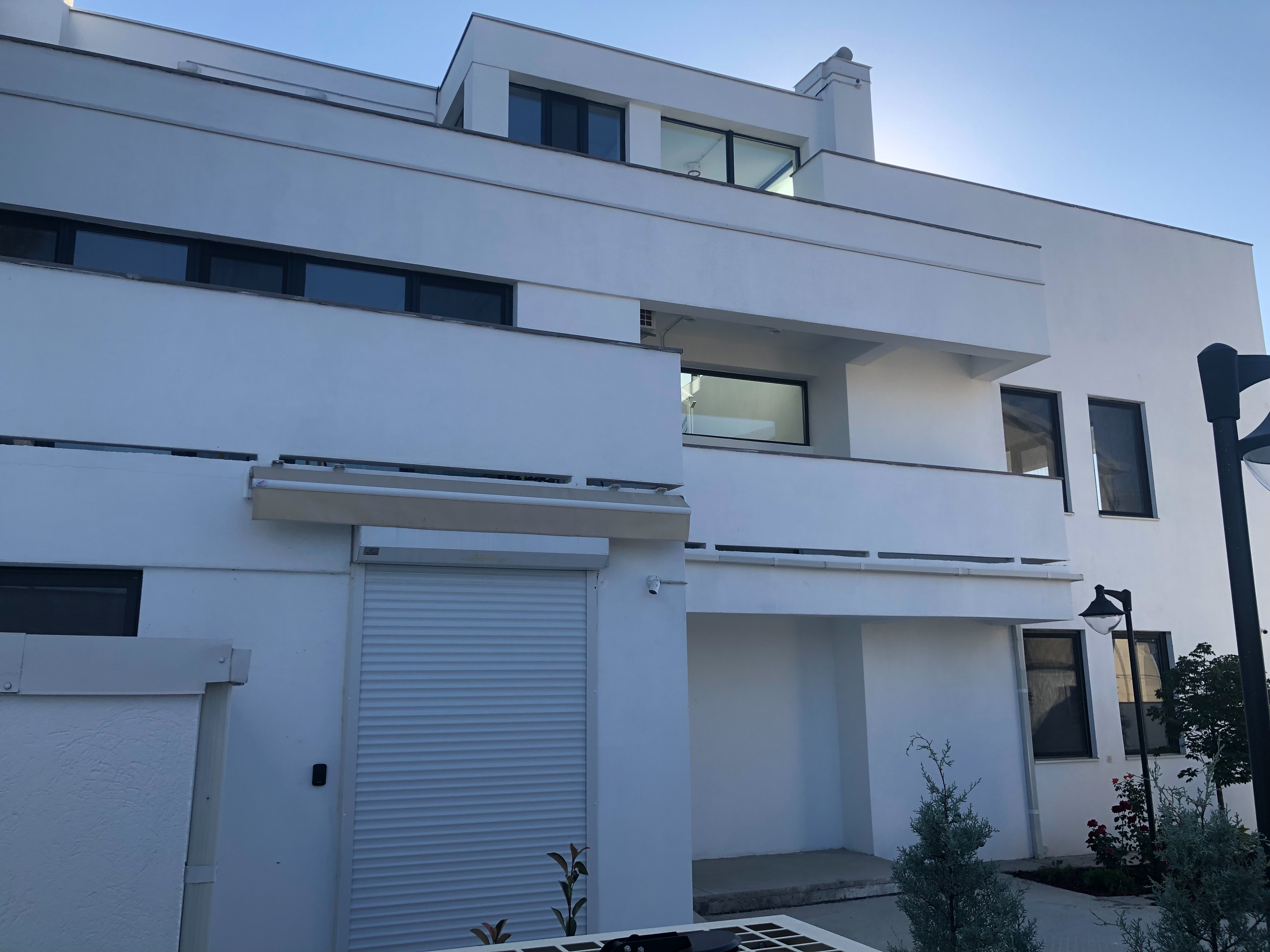 Modern medical facility exterior